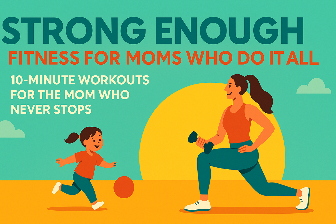Strong Enough: Fitness for Moms Who Do It All