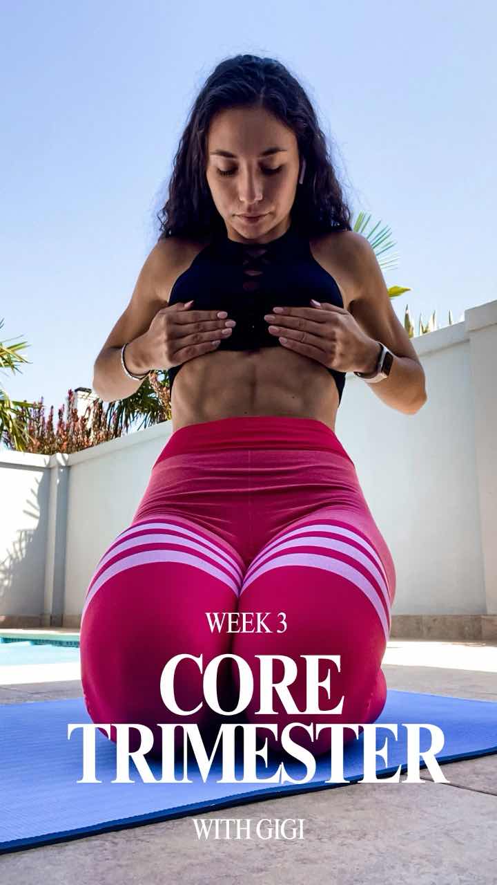1st Trimester Core & Pelvic Floor Workout for Pregnancy | Safe Prenatal Fitness Routine for Women