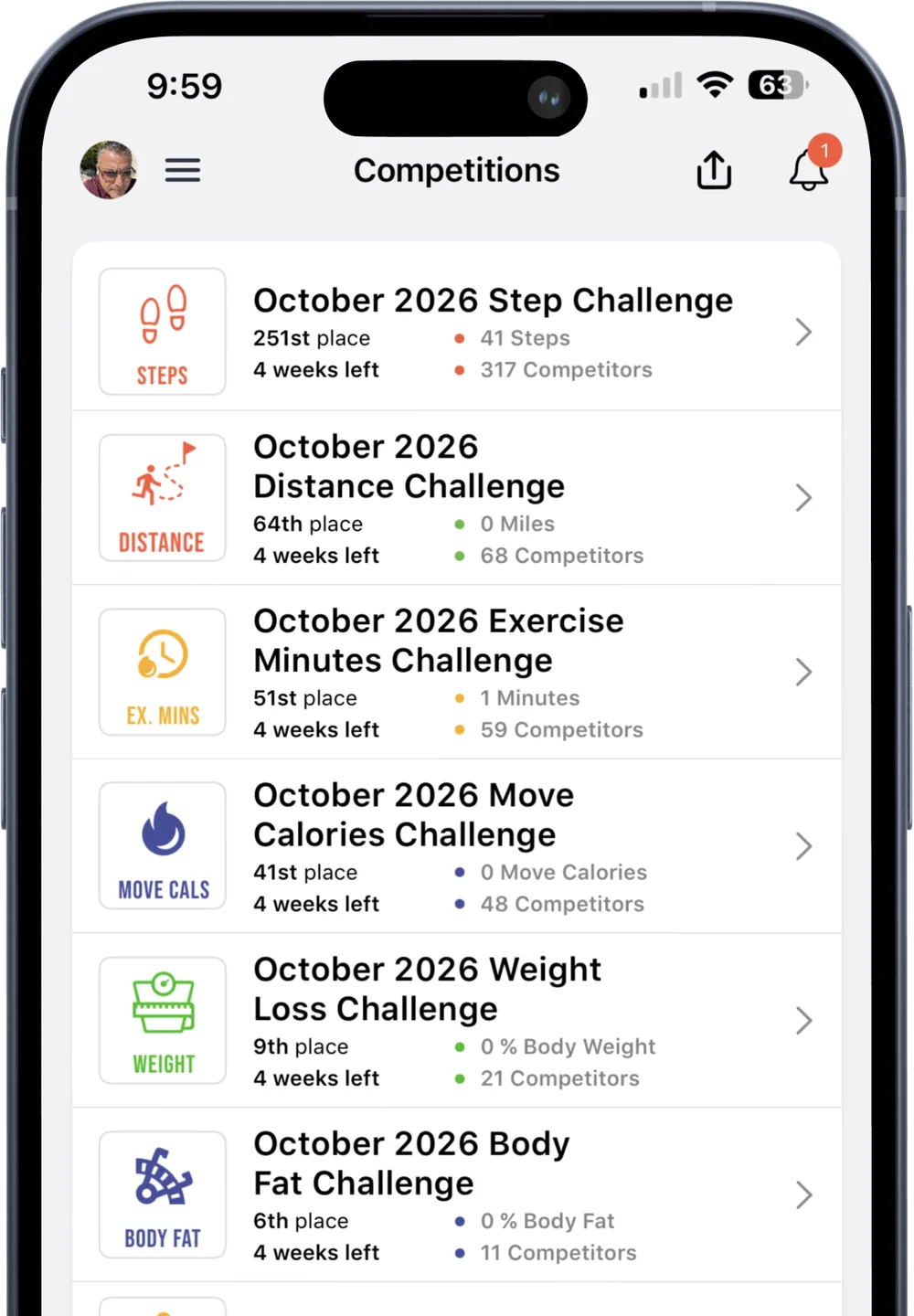 Strive app phone x