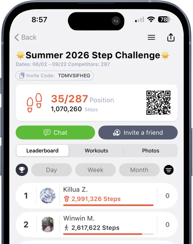 Step challenges in Strive