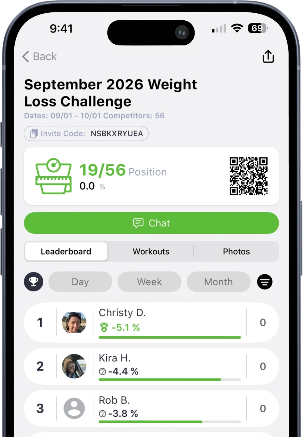 Strive app phone x